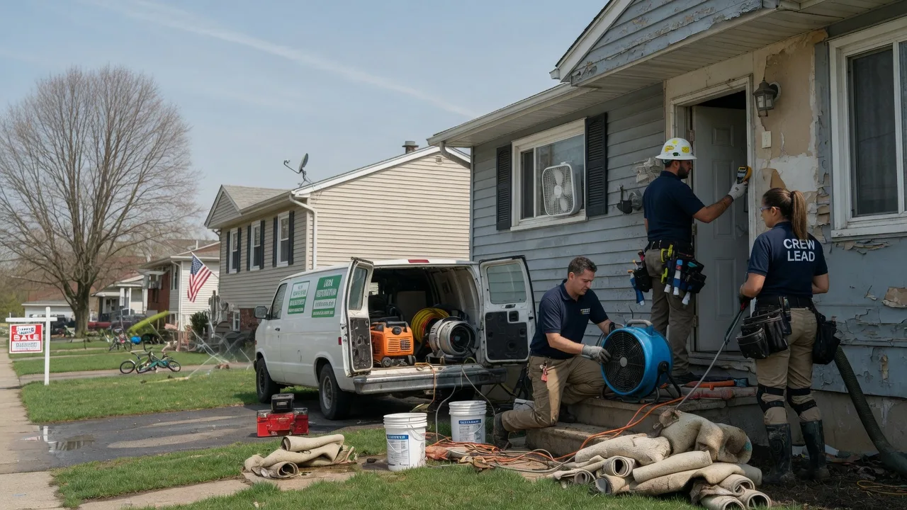 Flood Cleanup in Somerset, OH near me